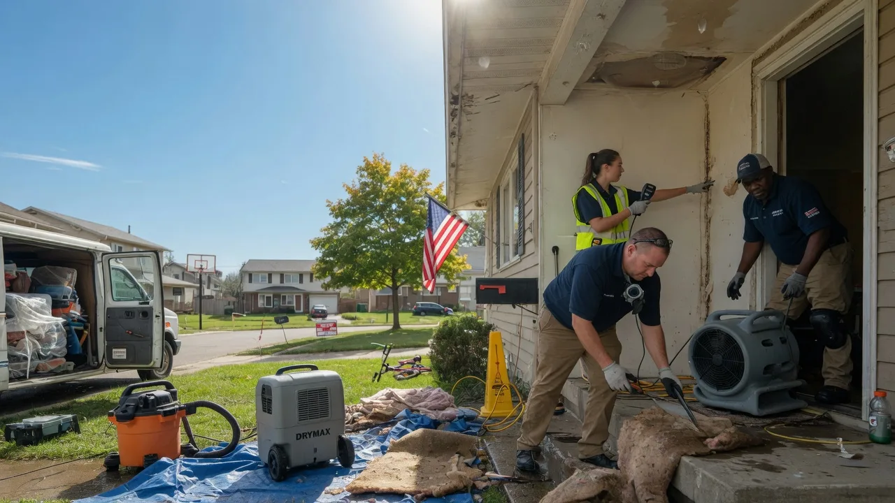 Water Damage Restoration in Springville, PA near me